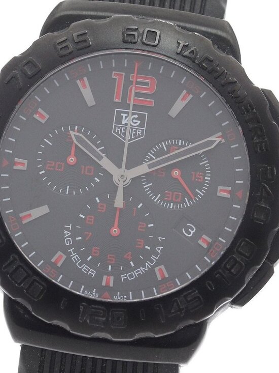 TAG HEUER Formula 1 CAU111A Chronograph black Dial Quartz Men\'s Watch_950345 main image 9